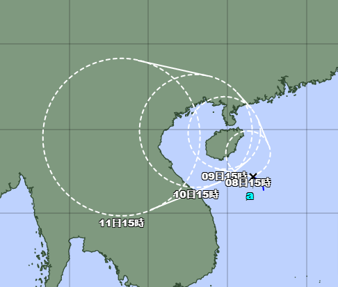 台風17号2021たまご気象庁最新